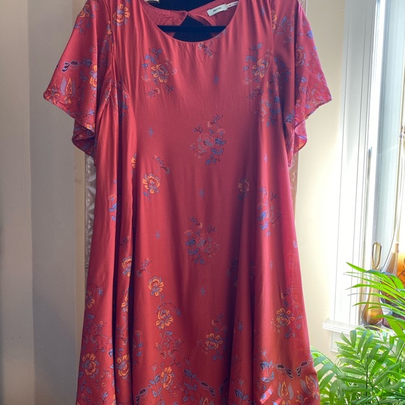 Urban Outfitters Kimchi Blue Floral Shift Dress Size M - Picture 3 of 9